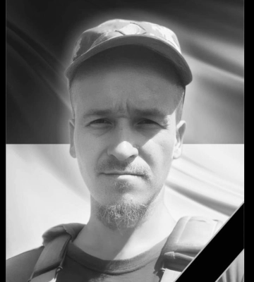 Радехів прощається зі стрільцем  Петром Хорошем, який став на захист України з початком війни