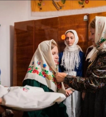 На Одещині відтворили старовинну весільну традицію