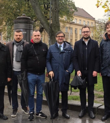 У Львові з’явилася Алея міжнародної підтримки України