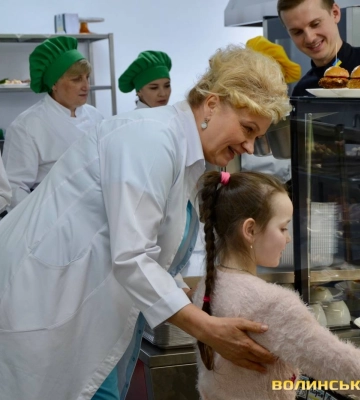 Якісні та дієтичні страви: у волинській дитячій лікарні відкрили кафе «М’ята»
