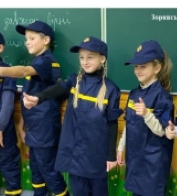 У новостворених класах безпеки на Рівненщині проводили заняття з мінної безпеки