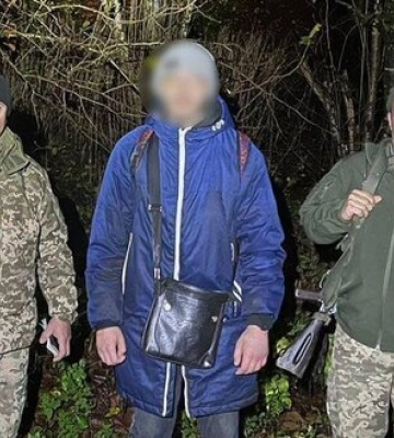 Закарпатські прикордонники затримали волинянина, який три дні блукав горами у пошуках кордону