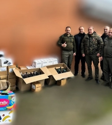 Лісівники привезли на Схід волинським тероборонівцям ударні дрони та квадрокоптери