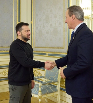 Зеленський зустрівся з новим главою МЗС Британії: що обговорили