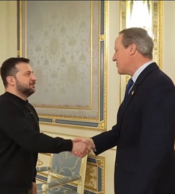Новый глава МИДа Британии прибыл в Киев