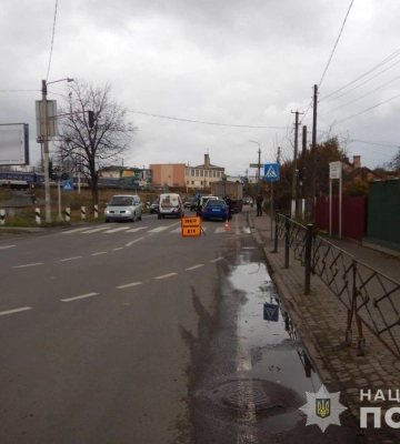 У Ковелі вантажівка збила пенсіонерку. Фото