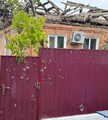 Внаслідок російських обстрілів на Дніпропетровщині поранення отримав чоловік