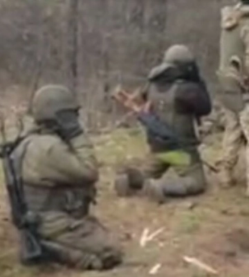 Біля Сватового бійці Нацгвардії взяли в полон російського розвідника у формі ЗСУ (відео)