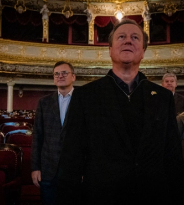 Кулеба после переговоров с Камероном в Одессе: Британия поражена успехами Украины в Черном море