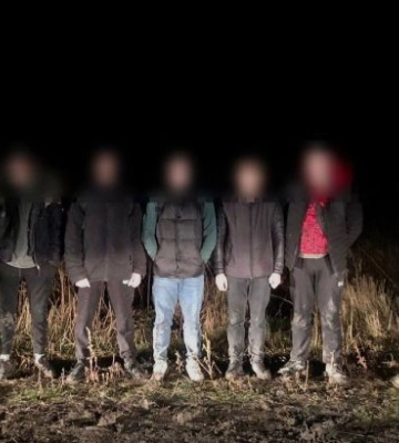 На Одещині прикордонники затримали групу нелегалів
