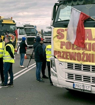 Польские перевозчики разблокируют границу с Украиной при одном условии