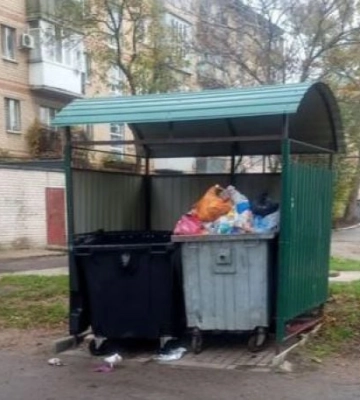 Их ответ Чемберлену - оккупанты ответили за свалку в Мелитополе 