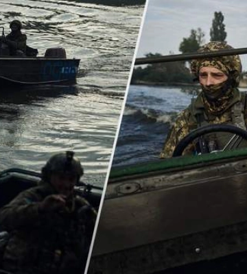 Спасибо за движение вперед, – Зеленский показал украинских воинов на левобережье Херсонищины