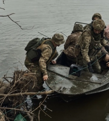 Зеленський подякував військовим за рух вперед на лівобережжі Херсонщини