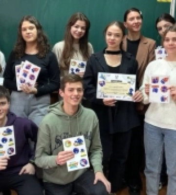 Ловили Єнота і боролися з фейками: учні Луцького ліцею №24 зіграли в антифейкову інтелектуальну гру. ФОТО