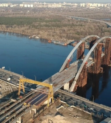 Відкриття Подільсько-Воскресенського мосту в Києві: названо дату завершення робіт