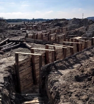 Росія вибудовує ешелоновану оборону на лівому березі Херсонської області, - ISW