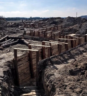 Россия строит многоуровневую оборону на левом берегу Херсонской области