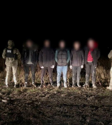 На Одещині прикордонники затримали групу ухилянтів