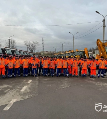 Дніпро готовий зустріти перший сніг