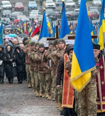 У Львові попрощалися з трьома воїнами