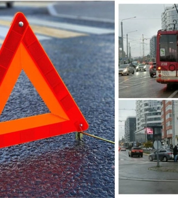 ДТП у Франківську: перекритий рух для тролейбусів