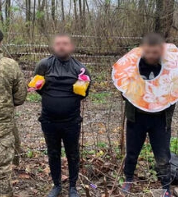 Житель Полтавщини планував дістатись Румунії за допомогою надувного кола