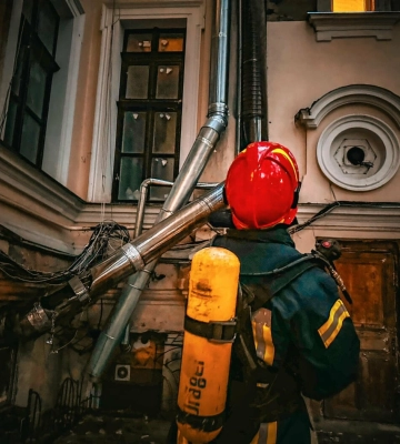 В центрі Одеси горіло кафе