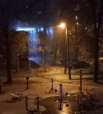 У Дніпрі пішов перший сніг