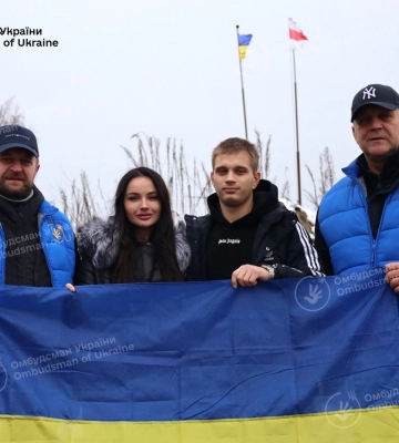Богдан Єрмохін, депортований із Маріуполя до РФ, сьогодні повернувся до України