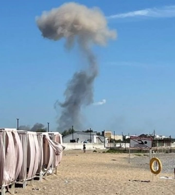 У Міноборони РФ заявили, що у Криму “здетонували кілька боєприпасів” на аеродромі