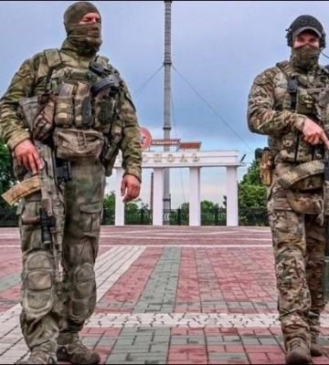 В Мелитополе заметили движение колонны грузовиков с оккупантами в сторону Запорожья