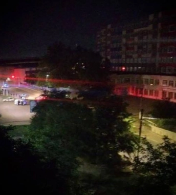 У Мелітополі горить будівля сервісного центру МВС, яку захопили росіяни