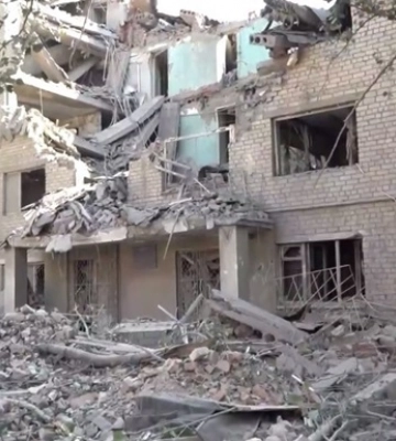 З&#039;явилися відео обстрілів Миколаєва