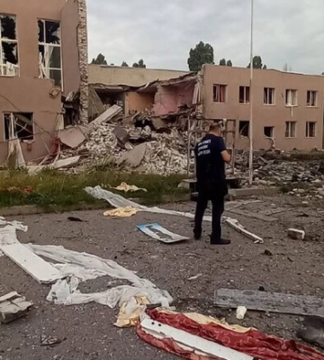 Вночі 12 серпня армія рф завдала ракетний удар по Харкову: дві ракети влучили в освітній заклад 