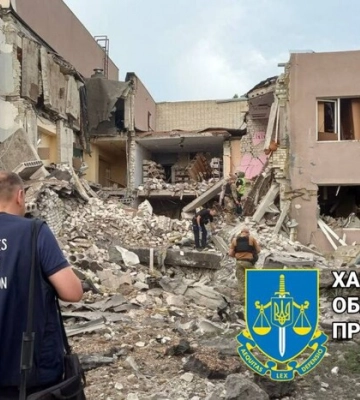 Вночі 12 серпня армія рф завдала ракетний удар по Харкову: дві ракети влучили в освітній заклад 