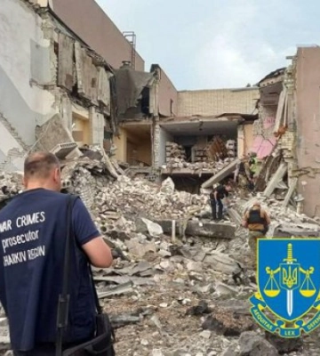 У Харкові ворожими ракетами С-300 зруйновано корпуси вищого навчального закладу