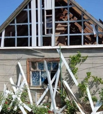 Поліція показала наслідки обстрілів Запоріжжя 