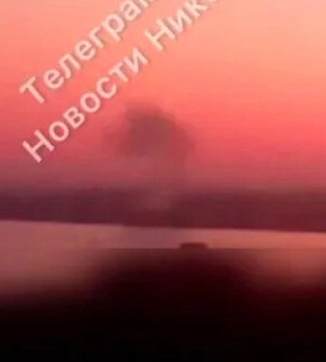 В Николаеве раздались взрывы, затем объявили тревогу. ФОТО