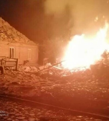 Спасатели показали последствия вражеских обстрелов по Запорожской области