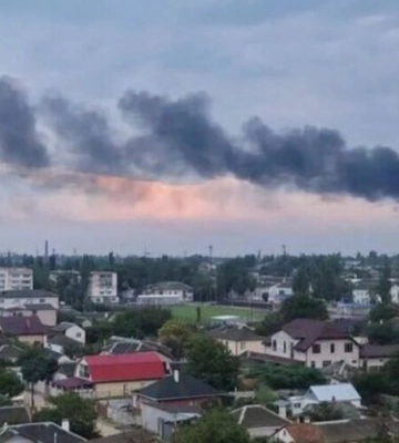 В оккупированном Крыму раздались взрывы (видео)