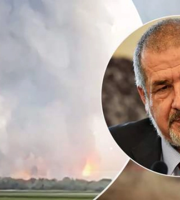 Было попадание в воинскую часть и горит склад боеприпасов, – Чубаров о взрывах возле Джанкоя