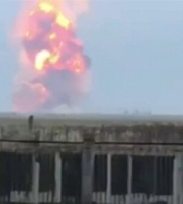 В оккупированном Крыму после взрывов возле Джанкоя началась эвакуация, выехало уже почти 2 тысячи человек
