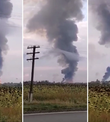 Взрывы на складе боеприпасов в Крыму: в Минобороны страны-агрессора заявили о «диверсии»