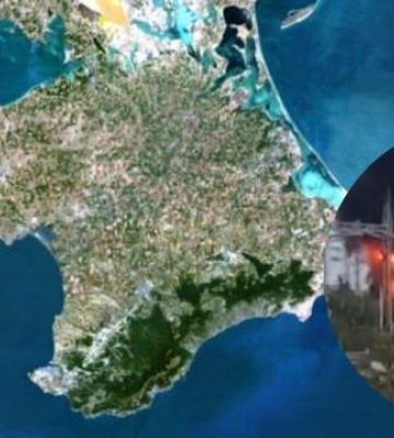 Вибухнув склад боєприпасів біля Джанкоя в Криму: де розташовується місто, пояснюємо на карті