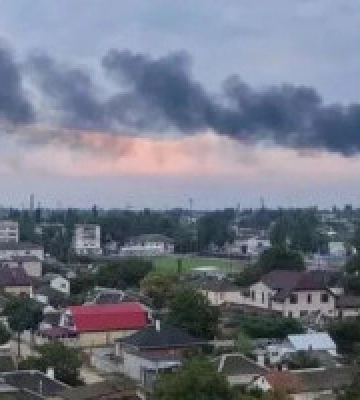 Вибухи у Криму: горять склади боєприпасів під Джанкоєм та авіабаза біля Сімферополя