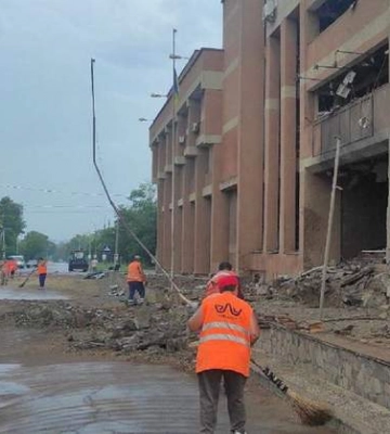 Обстріл Миколаєва: дві ракети поцілили в університет