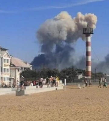Після вибухів в окупованому Криму росіяни можуть &quot;сховати&quot; частину кораблів у Новоросійську, - Скібіцький