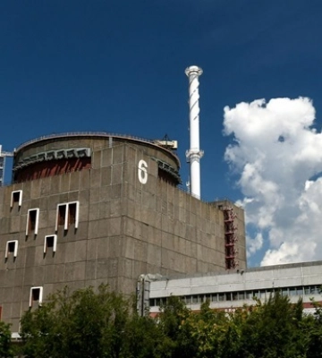 Оккупанты ночью обстреляли ЗАЭС - Энергоатом