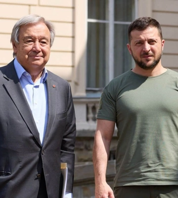 Президент провів зустріч з генсеком ООН